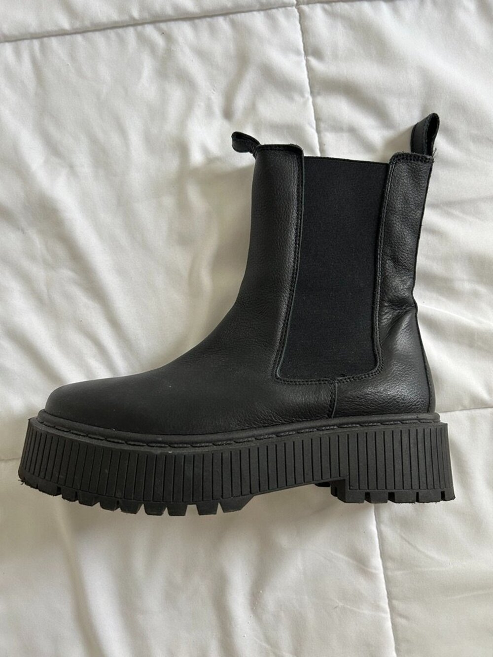 Roolee Black Platform Boots